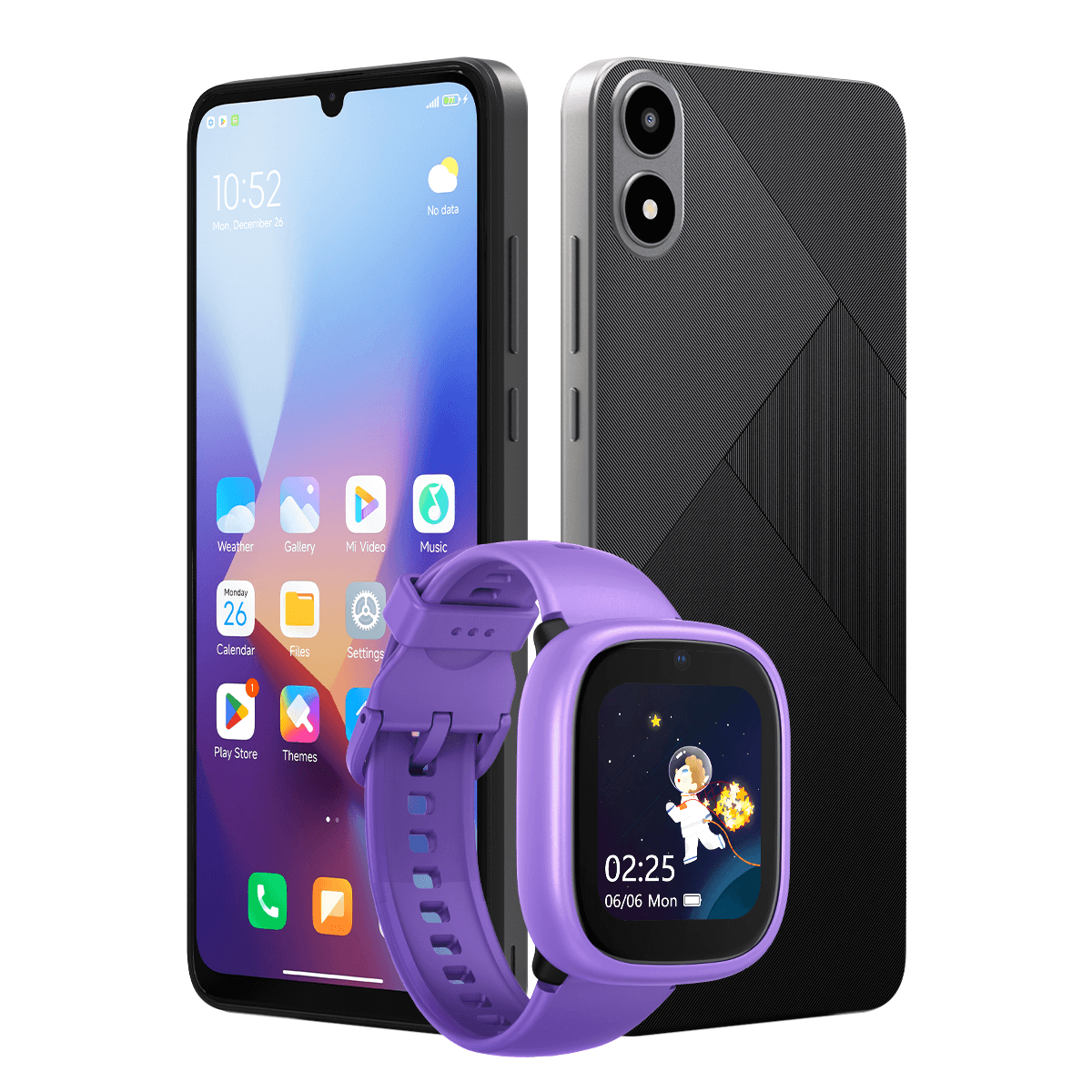 AirVoice A67L + Miro W1 SE (Purple) Family Bundle